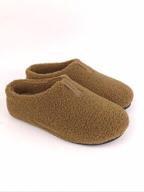 Bombas NEW Sunday Slipper Toffee sherpa loungewear slip on hard sole comfort
